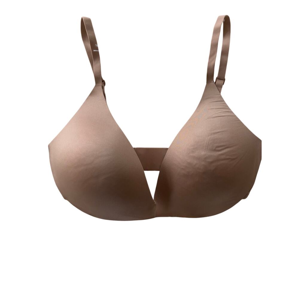NWT Skims Wireless T-Shirt Demi Bra Padded Nude Womens Size 32 D